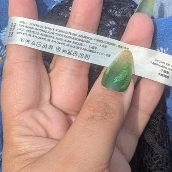 Intimately Free People Women's Body Suit M Boho Boat Neck Sunflower Ballerina - Picture 2 of 5